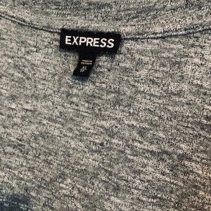 Express Tops - Express Grey & Black XS Shirt Express Tops - Express Grey & Black XS Shirt